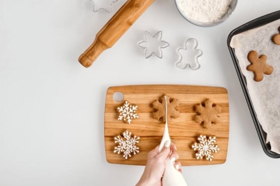 #Receta galletas navideñas de arándano y mandarina