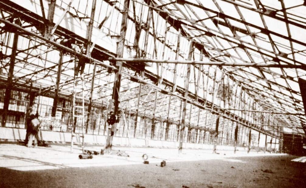 Aspectos del inicio de las obras para la construcción de la planta Ford en La Villa. Libro “60 años de Ford en México”.