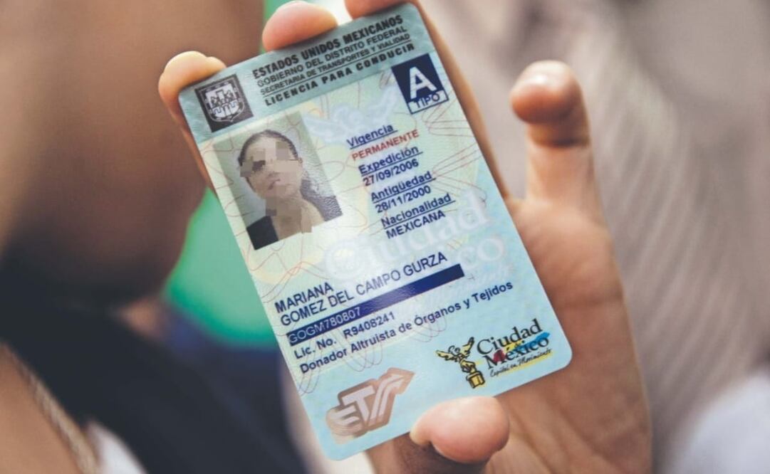 Actualmente en la CDMX la licencia Tipo A tiene una vigencia de 3 años. Imagen: Archivo El Universal 