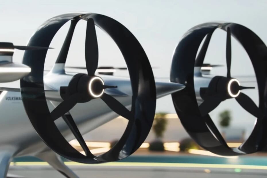 VW ya prueba su nuevo auto volador