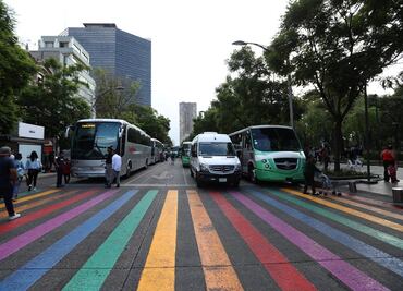 Ponen horario a camiones en el Centro Histórico
