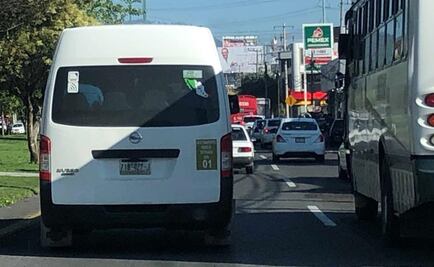 Combis brindan servicio de forma irregular en Valle de Toluca: Canapat